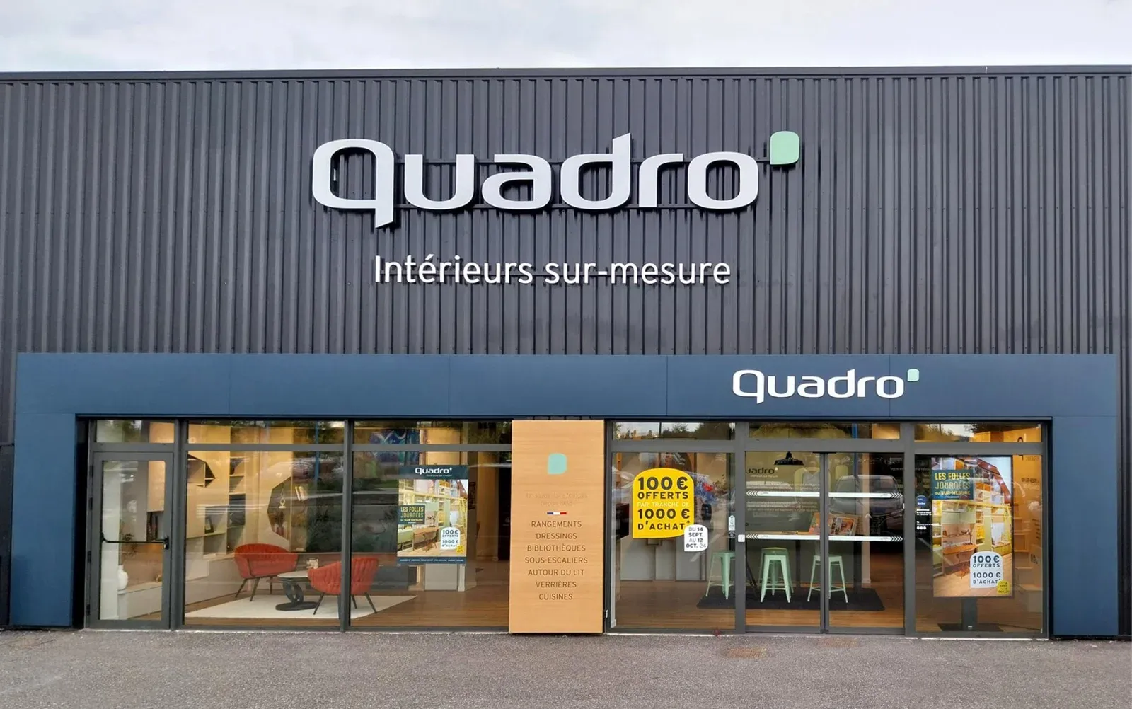 Franchise Quadro Intérieurs sur-mesure
